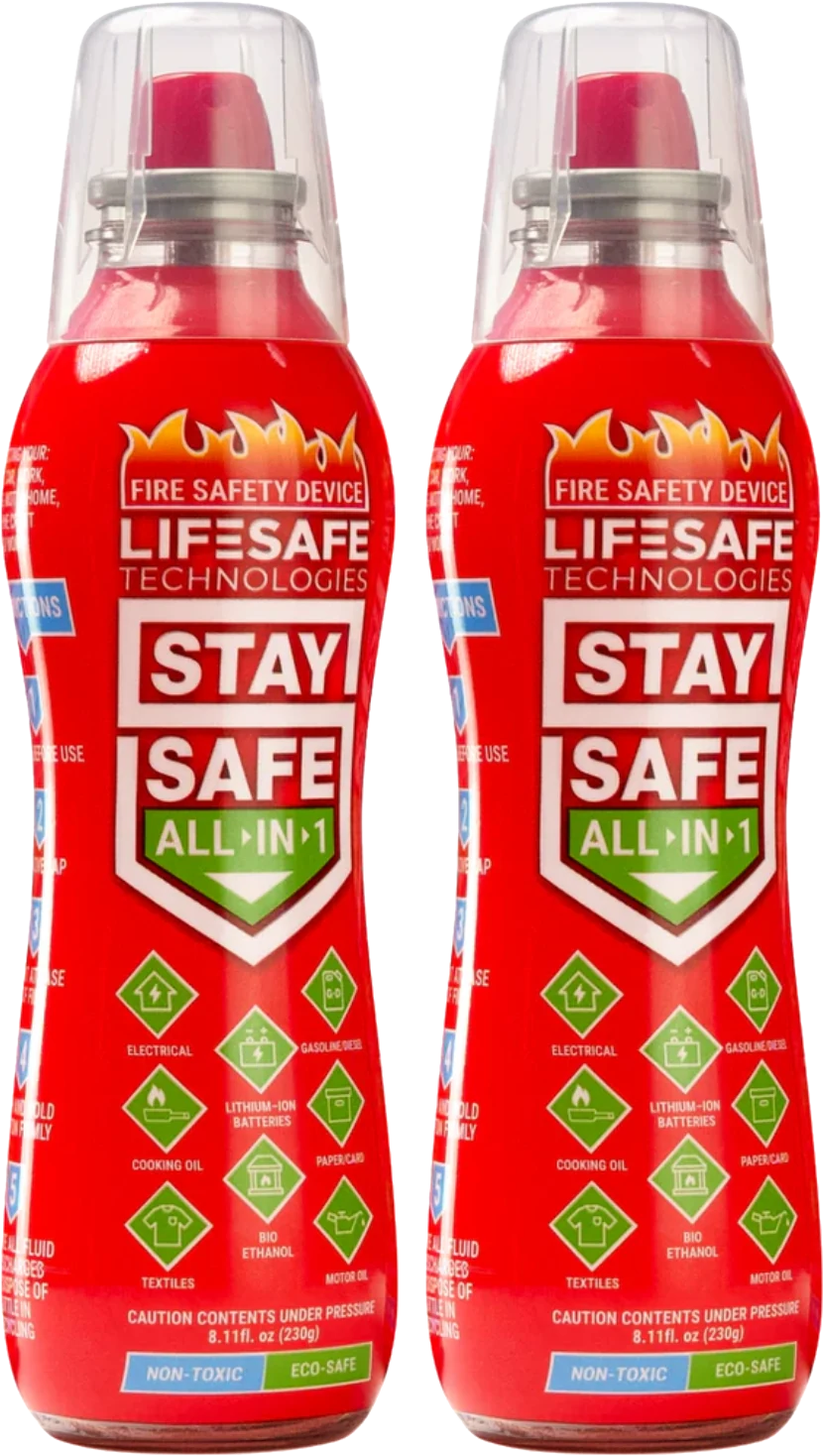 StaySafe All-in-1 Twin pack — 2 bottles